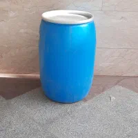 بشکه پلاستیکی درب دار