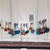 فرش دستباف نیمه کاره|فرش|هیر, |دیوار