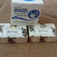 صابون وکرم شیر الاغ