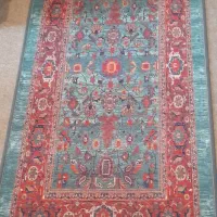 طرح فرش مدرن مُدِما سبز