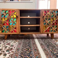 میز تلویزیون چوب