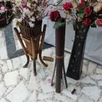 گلدان مصنوعی با گل|گل مصنوعی|رشت, سعدی (تختی)|دیوار
