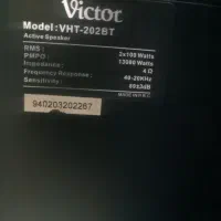 اسپیکر حرفه ای ویکتور|سیستم صوتی خانگی|قزوین, |دیوار
