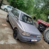 پراید صبا 87بی رنگ