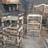 کرسی چوبی کامیاب سفارشی 84 در 84سانت مربع با لوازم|بخاری، هیتر، شومینه|تهران, شهرک ولیعصر جنوبی|دیوار