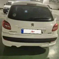 پژو ۲۰۷ سفید مدل ۹۷ اقساطی