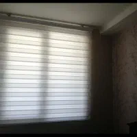 پرده زبرا سفید