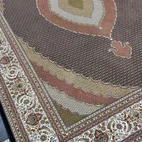 فرش کارکرده  طرح ریزماهی ۱۲۰۰شانه سرمه ای ۹متری|فرش|همدان, |دیوار