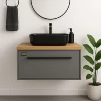 روشویی کابینتی پی وی سی با طراحی خاص