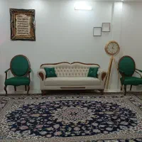 مبلمان راحتی 8 نفره با پارچه ضدلک