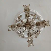 لوستر ۸شاخه با۸لامپ|لوستر و چراغ آویز|اردبیل, |دیوار