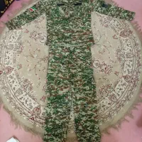 لباس دیجیتالی سبز نظامی