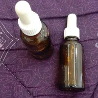 شیشه قطره چکان،یک عدد پوکه ریمل،یک عدد ظف شیشه ای|آرایشی، بهداشتی، درمانی|گرگان, |دیوار
