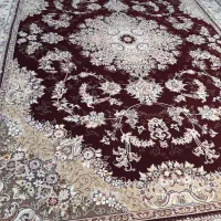 فرش ۹متری یک عدد ۵۰۰شانه اصل تمام نخ|فرش|جهرم, |دیوار