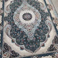 6 تخته فرش 9متری طرح سوگند زمینه دلفینی  700شانه