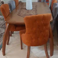 نهار خوری با راحتی ۸ نفره مدل چستر