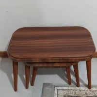 میز جلو مبلی به همراه  سه میز عسلی