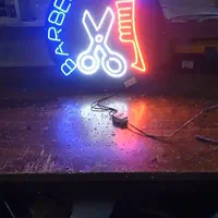 تابلو ال ای دی آرایشگامردونه رخ‌قیچی شونه اصلاح|فروشگاه و مغازه|بندرعباس, |دیوار