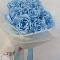 گل با روبان