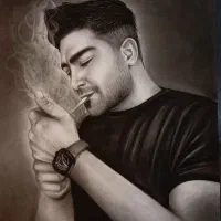 سیاه قلم و طراحی چهره به صورت حرفه ای و تضمینی|تابلو، نقاشی، عکس|فردیس, شهرک شهید حسینی|دیوار