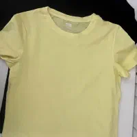 تیشرت نخی زنانه یقه گرد