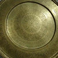 سینی قلمکاری برنج
