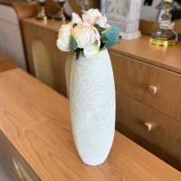 گلدان رزین بلند گل مصنوعی کادو جهیزیه ولنتاین تولد