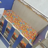 کمد وتخت باتشک طبی بچگانه|تخت و سرویس خواب|آبادان, |دیوار