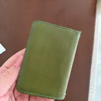 حراج جا کارتی چرم سبز ۱۰عددی
