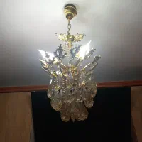 لوستر برنج اشپزخانه. سالم|لوستر و چراغ آویز|قزوین, |دیوار