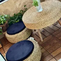 تولید میز و صندلی حصیری