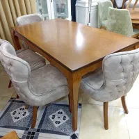میز ناهارخوری شش نفره چستر|میز و صندلی غذاخوری|قزوین, |دیوار