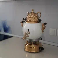 سماور طلایی ۶ لیتری