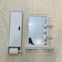 آینه باکس شلف پی وی سی دکوردار