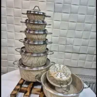 سرویس قابلمه طرح ماربل با کیفیت
