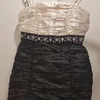 لباس مجلسی کوتاه ترک نو با تگ