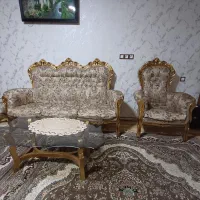 فروش فوری مبل سلطنتی|مبلمان خانگی و میز عسلی|نظرآباد, مصطفی آباد|دیوار