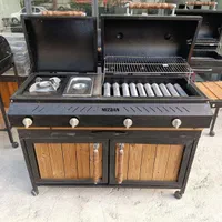 کبابپز گازی ذغالی