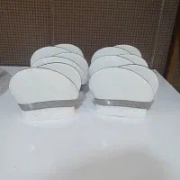 ۶ عدد جا دستمال کاغذی چینی|ظروف سرو و پذیرایی|مهاباد (آذربایجان غربی), |دیوار