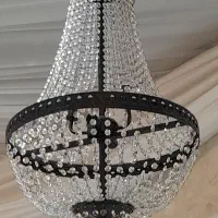 لوستر فلزی مدل لاله /تالار رستوران هتل