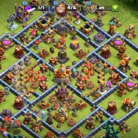 کلش اف کلنز لول 214