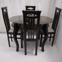 میز نهارخوری ۴ نفره تمیز وسالم(درحدنو)|میز و صندلی غذاخوری|مشهد, توس (بلوار توس)|دیوار