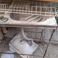 فروش دوعدد سینک تک قلو و کاسه روشویی