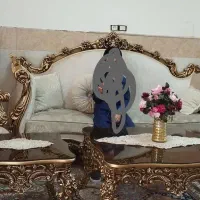 مبل 9نفره استیل|مبلمان خانگی و میز عسلی|قم, نیروگاه|دیوار
