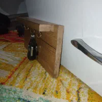 جا کلیدی و جا سوئچی چوبی|ساعت دیواری و تزئینی|کوچصفهان, |دیوار