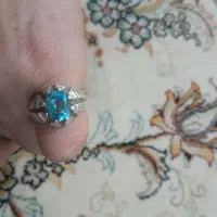 انگشتر آکو مارین|جواهرات|کرمانشاه, |دیوار