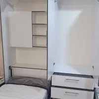 تخت تاشو و کمد|تخت و سرویس خواب|گرمسار, |دیوار