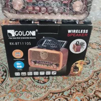 دوسه اسپیکر اصل فلش خور رادیو قوی.انرژی خورشیدی|سیستم صوتی خانگی|شیراز, فرهنگ شهر|دیوار