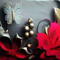 روبالشتی مخمل پورشه