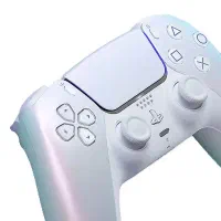 دسته PS5 مرواریدی کروم